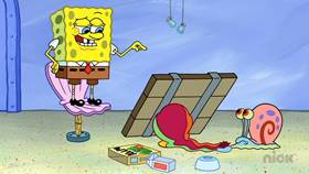 Screenshots from the 2012 United Plankton Pictures cartoon Gary