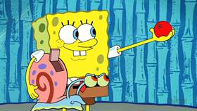 Screenshots from the 2012 United Plankton Pictures cartoon Gary