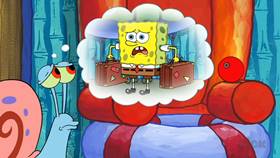 Screenshots from the 2012 United Plankton Pictures cartoon Gary