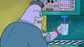 Screenshots from the 2012 United Plankton Pictures cartoon License to Milkshake