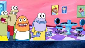Screenshots from the 2012 United Plankton Pictures cartoon License to Milkshake