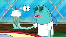 Screenshots from the 2012 United Plankton Pictures cartoon License to Milkshake