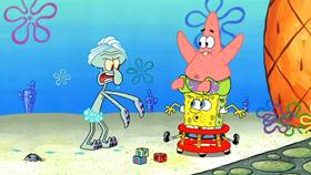 Screenshots from the 2012 United Plankton Pictures cartoon Squid Baby