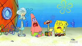 Screenshots from the 2012 United Plankton Pictures cartoon Squid Baby