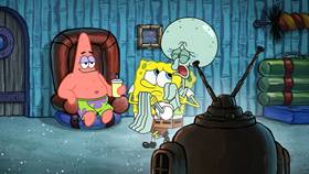 Screenshots from the 2012 United Plankton Pictures cartoon Squid Baby