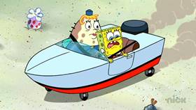 Screenshots from the 2012 United Plankton Pictures cartoon Bumper to Bumper