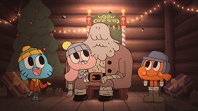 Screenshots from the 2012 Cartoon Network Development Studio Europe cartoon Christmas