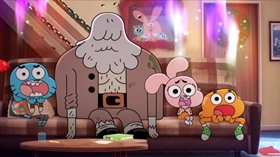 Screenshots from the 2012 Cartoon Network Development Studio Europe cartoon Christmas