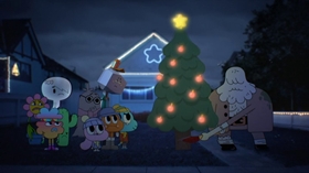 Screenshots from the 2012 Cartoon Network Development Studio Europe cartoon Christmas