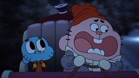 Screenshots from the 2012 Cartoon Network Development Studio Europe cartoon Christmas