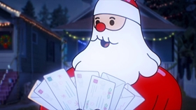 Screenshots from the 2012 Cartoon Network Development Studio Europe cartoon Christmas