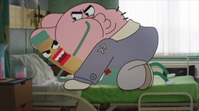 Screenshots from the 2012 Cartoon Network Development Studio Europe cartoon Christmas