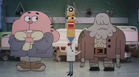 Screenshots from the 2012 Cartoon Network Development Studio Europe cartoon Christmas