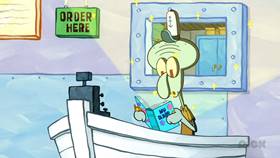 Screenshots from the 2013 United Plankton Pictures cartoon Little Yellow Book