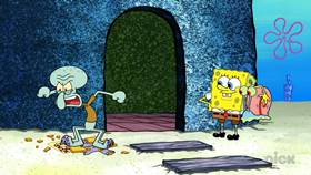 Screenshots from the 2013 United Plankton Pictures cartoon Little Yellow Book