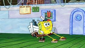 Screenshots from the 2013 United Plankton Pictures cartoon Little Yellow Book