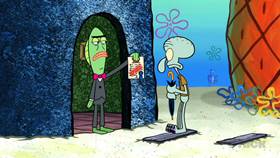 Screenshots from the 2013 United Plankton Pictures cartoon Little Yellow Book