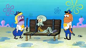 Screenshots from the 2013 United Plankton Pictures cartoon Little Yellow Book