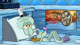 Screenshots from the 2013 United Plankton Pictures cartoon Little Yellow Book