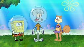 Screenshots from the 2013 United Plankton Pictures cartoon Squid Defense