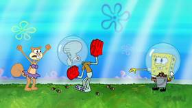 Screenshots from the 2013 United Plankton Pictures cartoon Squid Defense