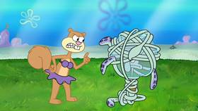 Screenshots from the 2013 United Plankton Pictures cartoon Squid Defense