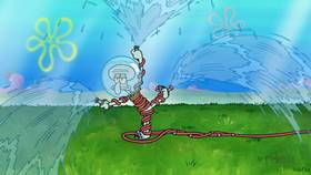 Screenshots from the 2013 United Plankton Pictures cartoon Squid Defense