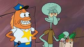 Screenshots from the 2013 United Plankton Pictures cartoon Squid Defense