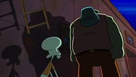 Screenshots from the 2013 United Plankton Pictures cartoon Squid Defense