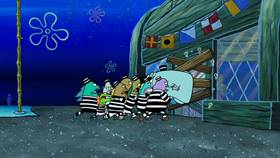 Screenshots from the 2013 United Plankton Pictures cartoon Jailbreak!