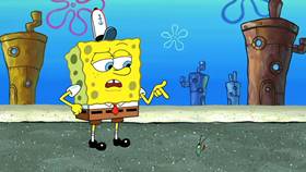 Screenshots from the 2013 United Plankton Pictures cartoon Evil Spatula