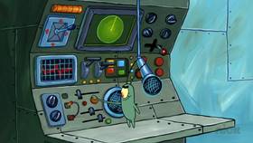 Screenshots from the 2013 United Plankton Pictures cartoon Evil Spatula