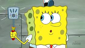 Screenshots from the 2013 United Plankton Pictures cartoon Evil Spatula