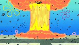 Screenshots from the 2013 United Plankton Pictures cartoon Evil Spatula