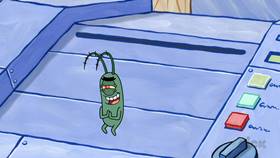 Screenshots from the 2013 United Plankton Pictures cartoon Evil Spatula