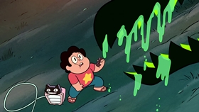 Screenshots from the 2013 Cartoon Network Studios cartoon Gem Glow