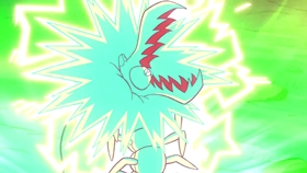 Screenshots from the 2013 Cartoon Network Studios cartoon Gem Glow