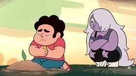 Screenshots from the 2013 Cartoon Network Studios cartoon Gem Glow