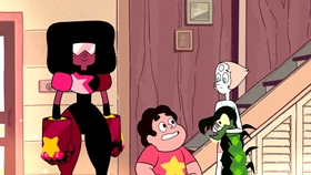 Screenshots from the 2013 Cartoon Network Studios cartoon Gem Glow