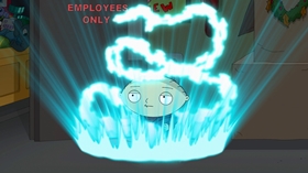 Screenshots from the 2013 Fuzzy Door Productions cartoon Christmas Guy