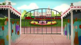 Screenshots from the 2013 Disney Educational Productions cartoon Safety Smart On the Go!: Amusement Parks