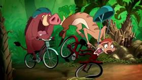 Screenshots from the 2013 Disney Educational Productions cartoon Safety Smart On the Go!: Bikes & Scooters