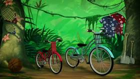 Screenshots from the 2013 Disney Educational Productions cartoon Safety Smart On the Go!: Bikes & Scooters