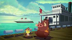 Screenshots from the 2013 Disney Educational Productions cartoon Safety Smart On the Go!: Boats