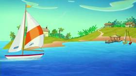 Screenshots from the 2013 Disney Educational Productions cartoon Safety Smart On the Go!: Boats