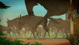 Screenshots from the 2013 Disney Educational Productions cartoon Safety Smart On the Go!: Buses