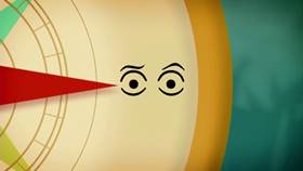 Screenshots from the 2013 Disney Educational Productions cartoon Safety Smart On the Go!: Buses