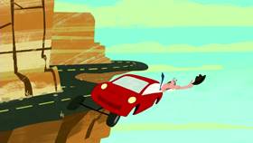 Screenshots from the 2013 Disney Educational Productions cartoon Safety Smart On the Go!: Cars