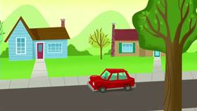 Screenshots from the 2013 Disney Educational Productions cartoon Safety Smart On the Go!: Cars