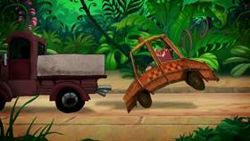 Screenshots from the 2013 Disney Educational Productions cartoon Safety Smart On the Go!: Cars